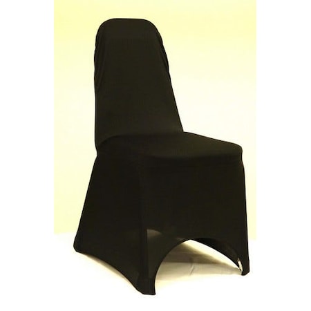 Atlas Commercial Products Spandex Banquet Chair Cover, Black SP-BCC-03